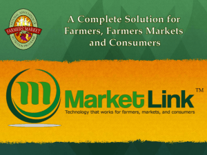 MarketLink TM - Farmers Market