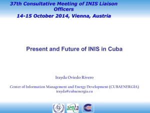 Diapositiva 1 - International Atomic Energy Agency