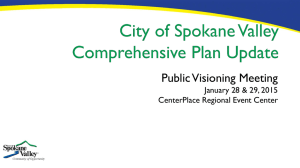 PowerPoint - City of Spokane Valley