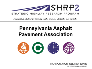 Strategic Highway Research Program (SHRP) II