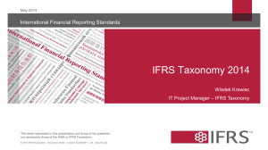 IFRS Taxonomy 2014