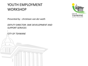 EThekwini - Youth Employment Workshop