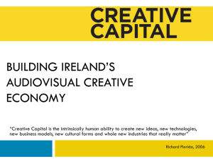 Creative Capital Audiovisual Strategic Review