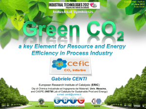 a Key Element for Resource and Energy Efficiency in Process Industry