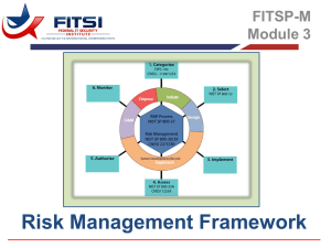 Risk Management Framework - federalcybersecurity.org