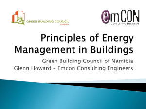 Principles of Energy Management
