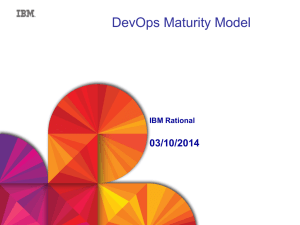 DevOps - Maturity Model