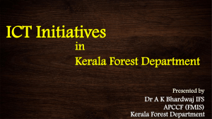 (FMIS) Kerala Forest Department