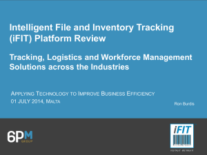 Tracking, Logistics and Workforce Management