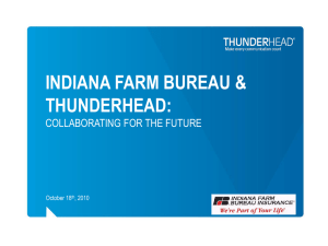 Thunderhead at IFBI - Indiana Farm Bureau Insurance