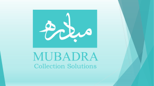 MUBADRA CREDIT COLLECTIONS (MCC) - Mubadra