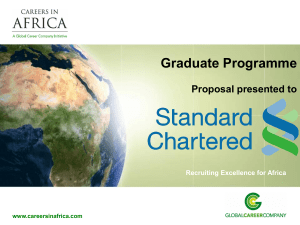Pan African Graduate Recruitment