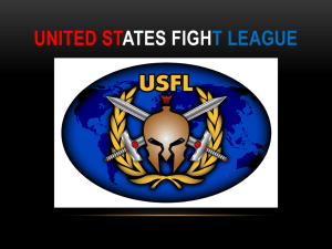 USFL Pankration - United States Fight League