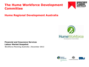 Financial and Insurance - Regional Development Victoria
