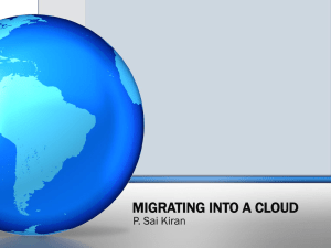 Chapter 2 migration P. Sai Kiran