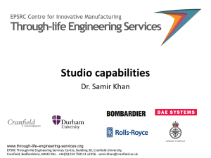- Through-life Engineering Services