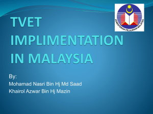 Malaysia - integrating ict and new media in teaching and learning for