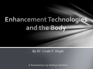 Enhancement Technologies and the Body