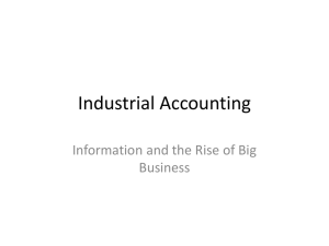 Industrial Accounting