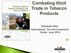 trade in tobacco products