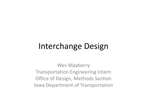 Interchange Design