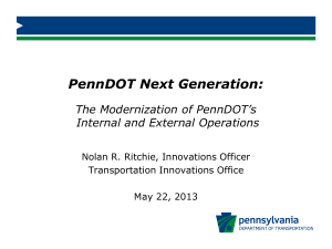 PennDOT Next Generation - PA Rail Seminar > Home