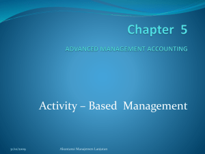 Chapter 5 - Magister Akuntansi Unsoed