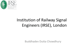 Institution of Railway Signal Engineers (IRSE), London