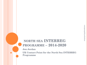 North Sea INTERREG Programme 2014-2020.ppt