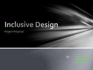 Interactive Design Proposal Slides