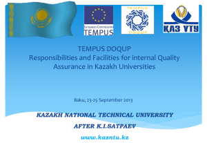 Saule Temirkhanova of Kazakh National Technical University n.a.