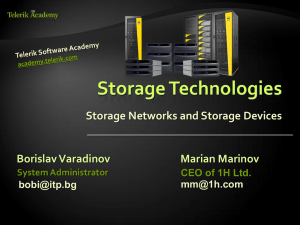 A Storage Area Network