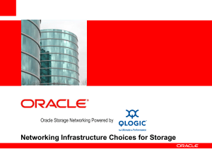 Oracle Workshop: Storage Networking