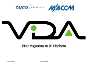 VIDA PMR over IP En