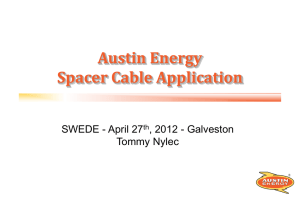 SWEDE - AE - Spacer Cable