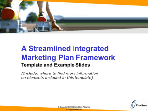 Streamlined Go-to-Market Plan - Marketing Campaign Development