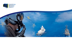 Unmanned Maritime Systems Programme in EDA