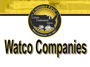 Spotlight on Watco Companies