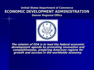 EDA-Denver, Jodi Duncan - Wyoming Economic Development