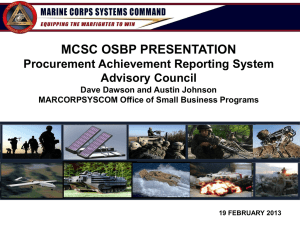 MCSC OSBP Presentation (PowerPoint)