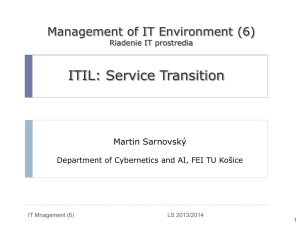 configuration management