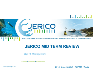 WP11_JERICO MID TERM REVIEW