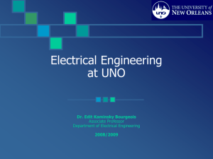 Electrical Engineering at UNO