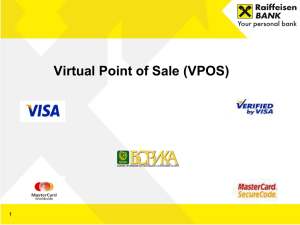 Virtual Point of Sale (V-Pos)