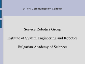 UI_PRI Communication Concept