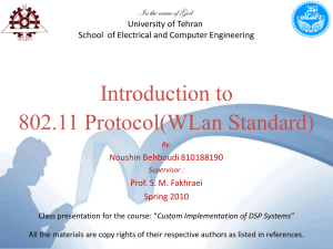 IEEE 802.11n Protocol