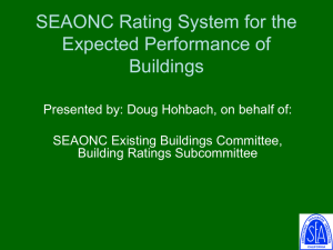 SEAONC Rating System for the Expected