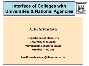 A K Srivastava - association of non government colleges, angc