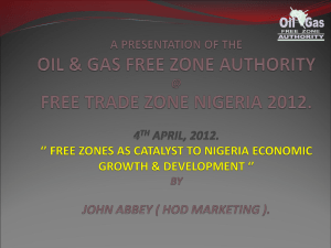 Presentation Four - FTZ Nigeria : /Event