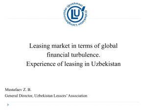 JV “Uzbek Leasing International A.O.”